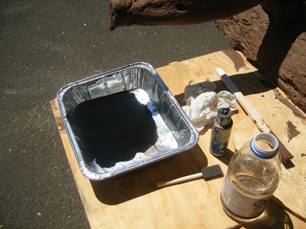 Making an Artificial Tree and Limb with Foam.(Finally Finished Pic