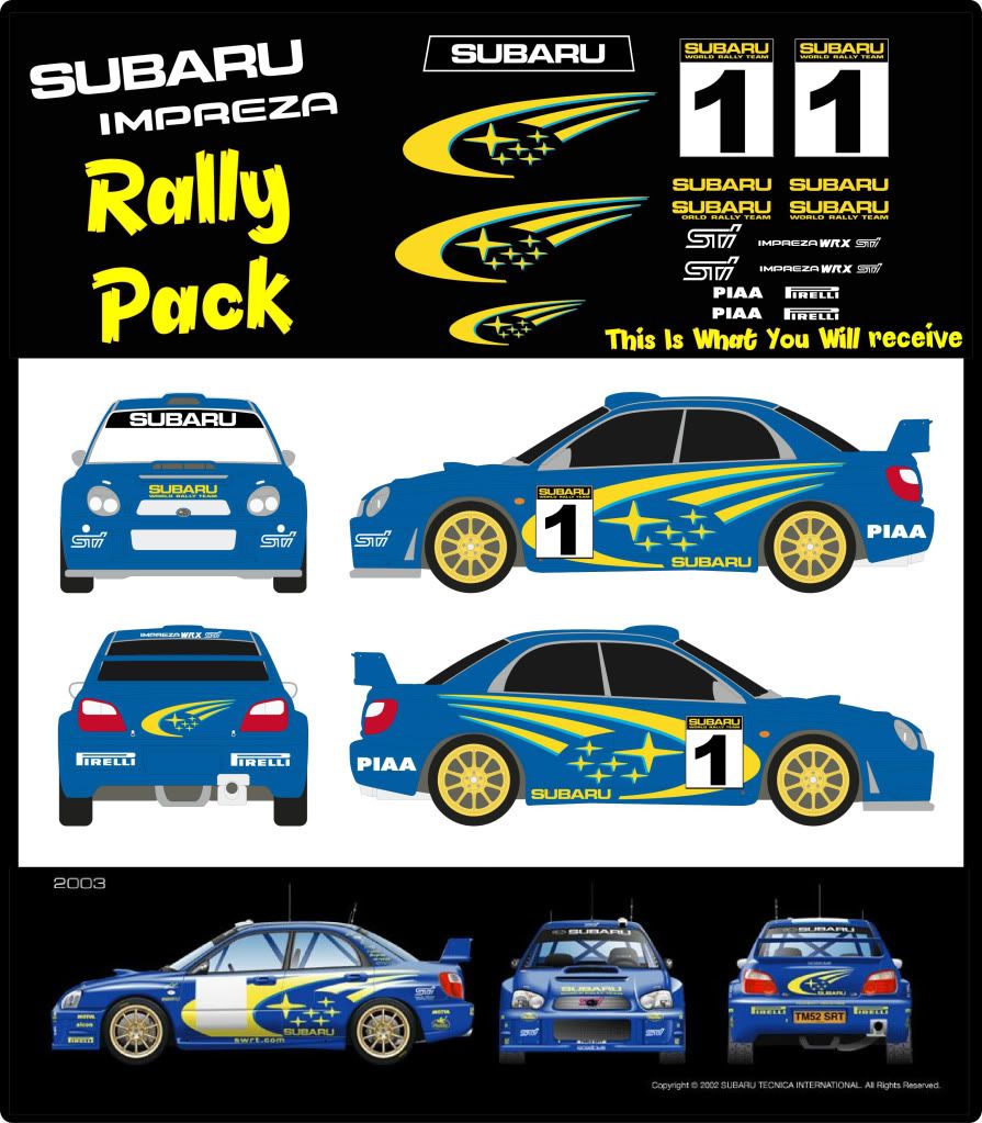 Rally Stickers