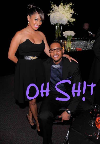 Carmelo Anthony Sister Michelle. Carmelo Anthony and wifey Lala