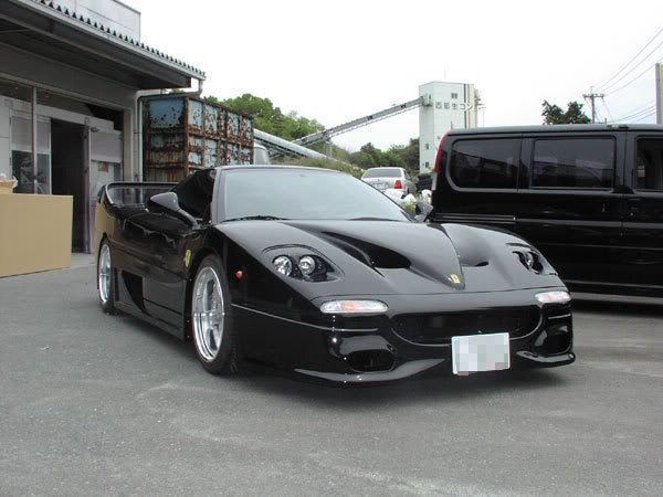 Black Ferrari F50 Image