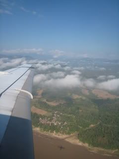 Luang Prabang from plane