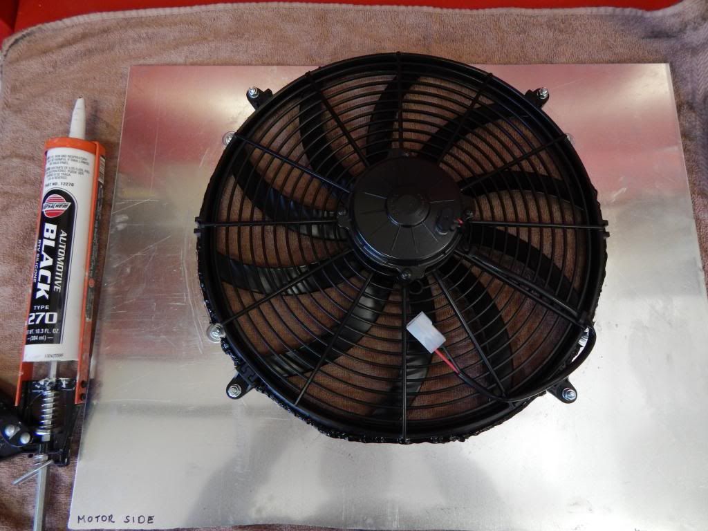 Electric fan conversion completed on 97 BMW 528i