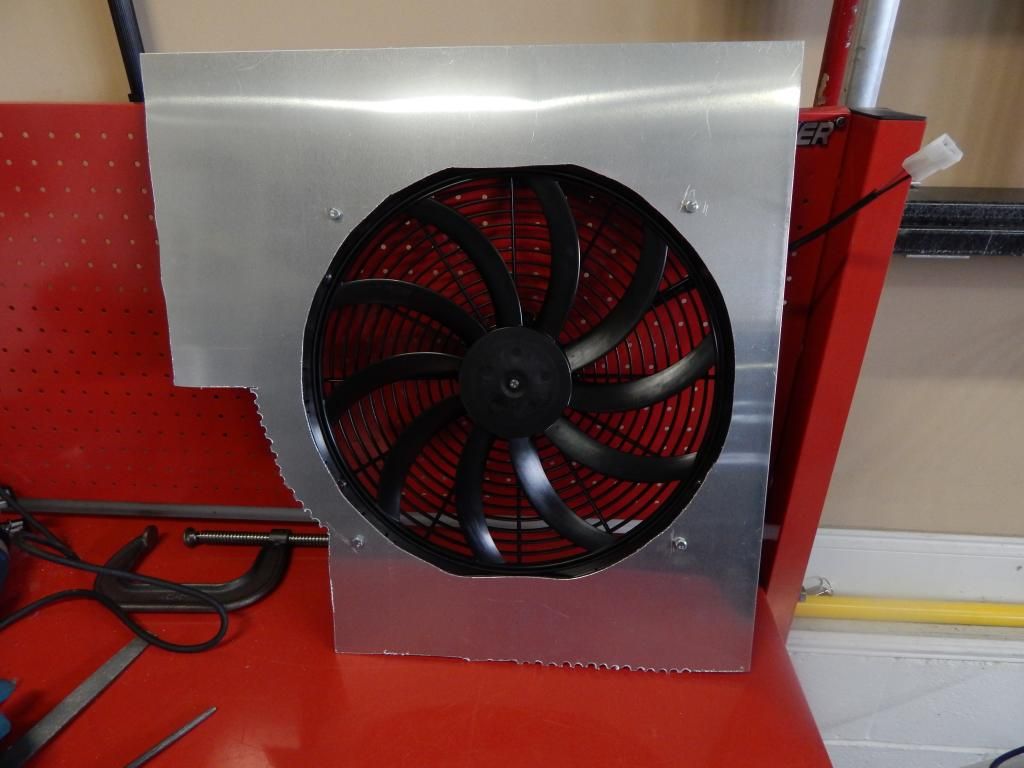 Spal electric fan conversion (clutch fan delete) part 2