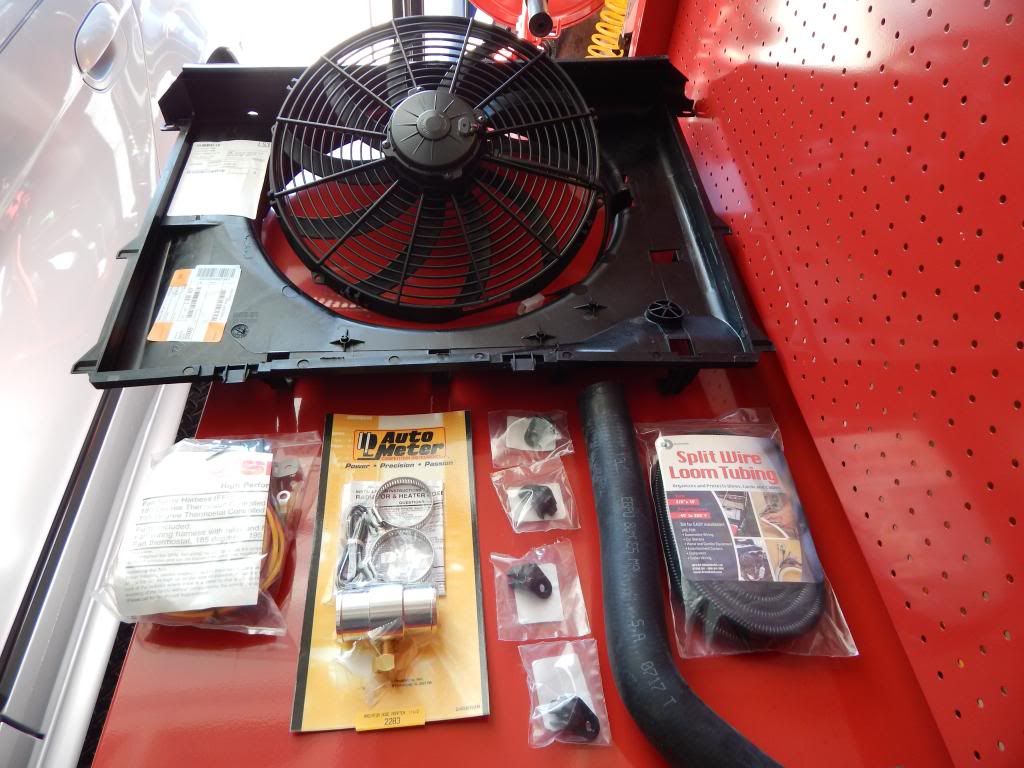 Electric fan conversion completed on 97 BMW 528i