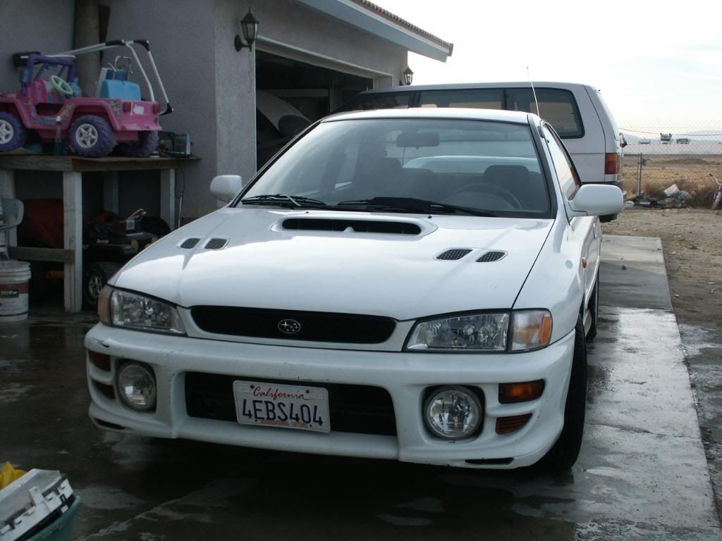 CA: 1999 Subaru Impreza 2.5RS Coupe Aspen White - Nissan ...