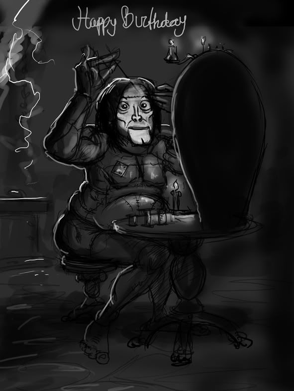 SUPER Stylised Challenge - September 2008 - Frankenstein's Monster / Science Mishap SUPER Stylised Challenge - September 2008 - Frankenstein's Monster / Science Mishap