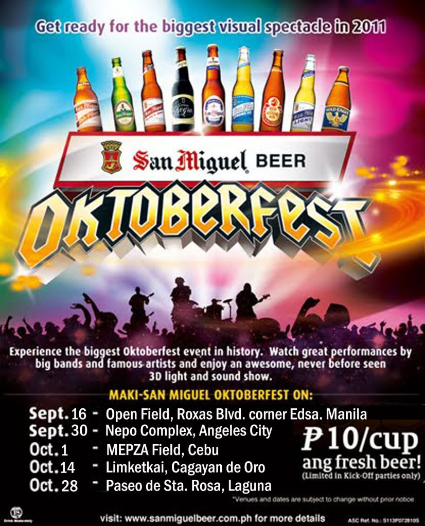 SMB Octoberfest Cagayan de Oro 2011