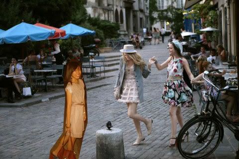 me and gossip girls at paris