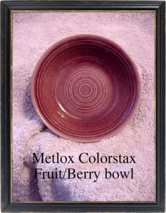 Metlox Colorstax Berry Bowl