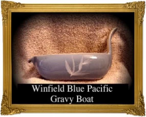 Winfield Blue Pacific Gravy Boat
