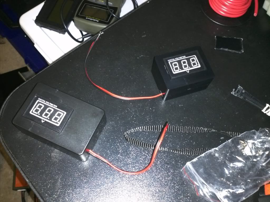 DIY handlebar mounted simple voltmeter Endless Sphere DIY EV Forum