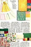 Fabulous Curtain and Drape Fabrics from Alden's Catalog - 1956/57