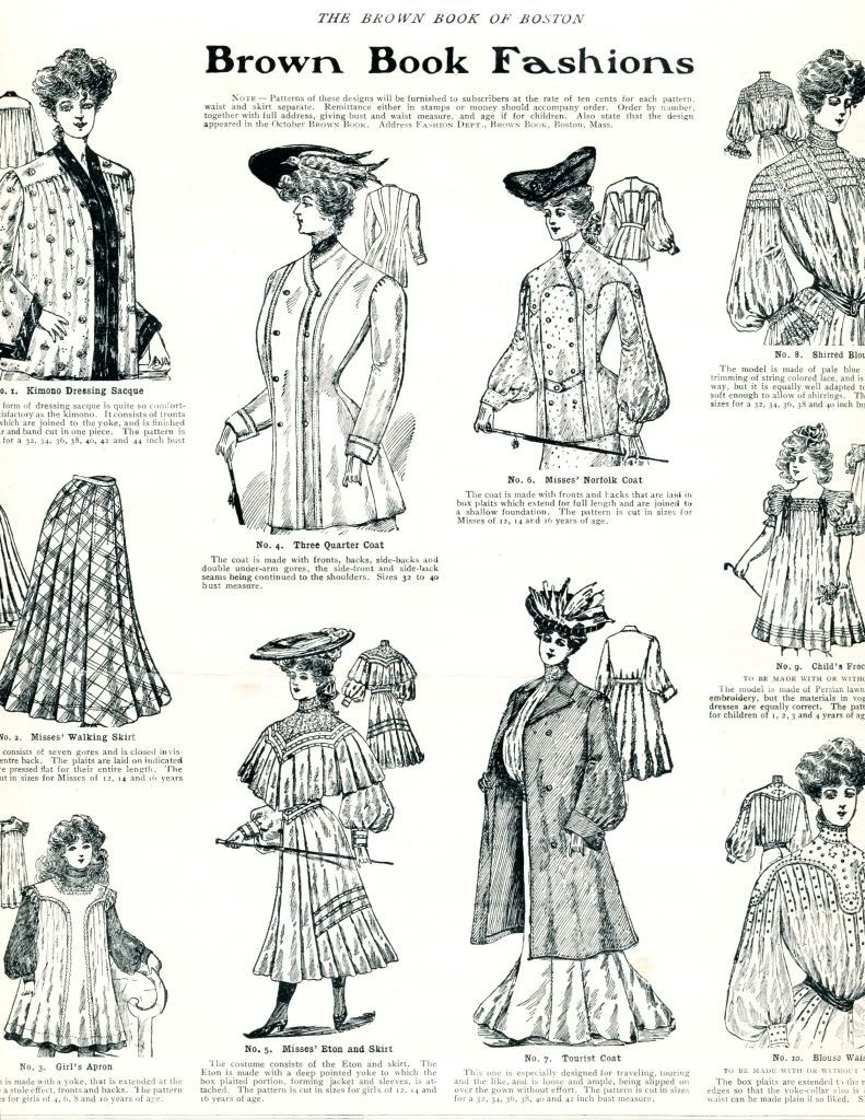 What I Found Boston Fashion From 1904