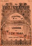 Delineator Magazine - 1888 Fashion and Tombstone Cleaner!