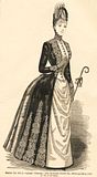 Delineator Magazine - 1888 Ladies Costume and Toilette