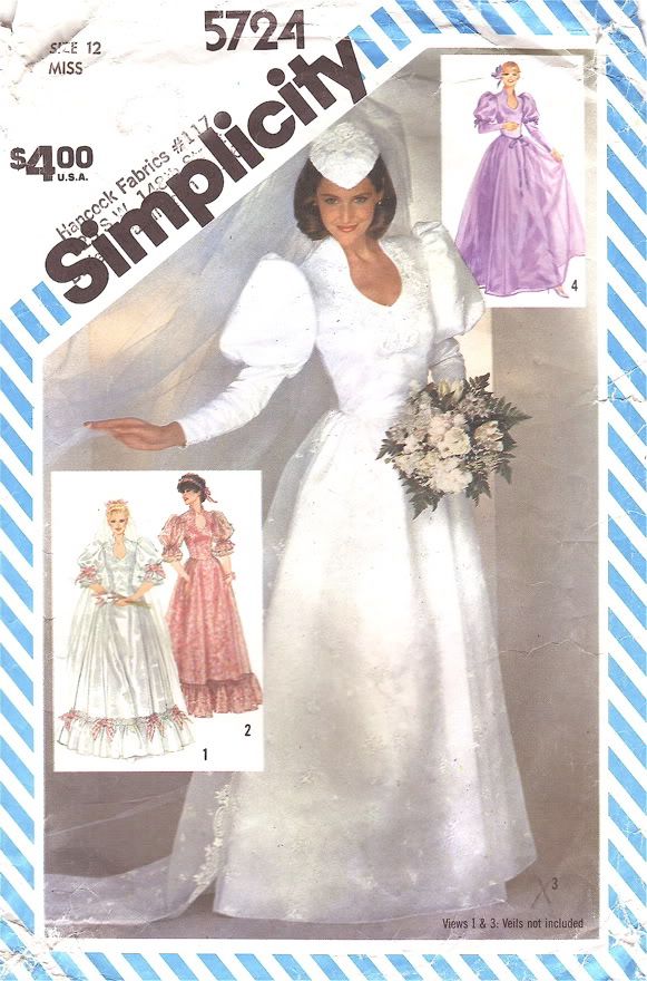 celtic renaissance wedding dress pattern Simplicity 5294 Plus Size Medieval