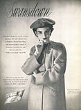 Glamour Magazine 1944 -  More Ads and Designers!