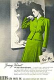 Glamour Magazine 1944 -  A Snap Of A Suit