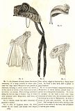 Civil War Fashions - Engravings from 1864 Ladies Friend Magazine - Hats, Capes, Hair