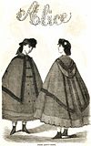 Civil War Fashions - Engravings from 1864 Ladies Friend Magazine Part 2