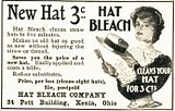 Hat Bleach - 1902