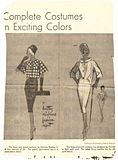 Complete Costumes in Exciting Colors - 1961 Seattle Times