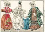 "Costumes Parisiens" from 1831 - Three Fabulous Gowns!