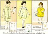 Pictorial Review Magazine - Childs Frocks and Romper