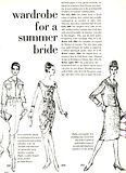Wardrobe for a Summer Bride - 1960