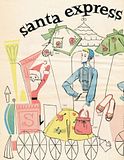 Simplicity Fashion Preview - 1956 -"Santa Express arrives with gifts for everyone"