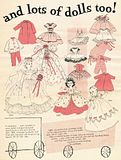 Simplicity Fashion Preview - 1956  -"...and lots of dolls too!"