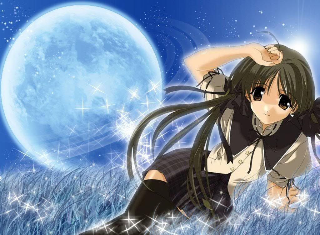 moon.jpg girl anime image by iwish_143 moon.jpg girl anime image by iwish_143