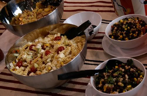 black bean salad, tex mex black bean salad, black bean salad with lime, german potato salad, greek salad, greek pasta salad, easy salad recipe