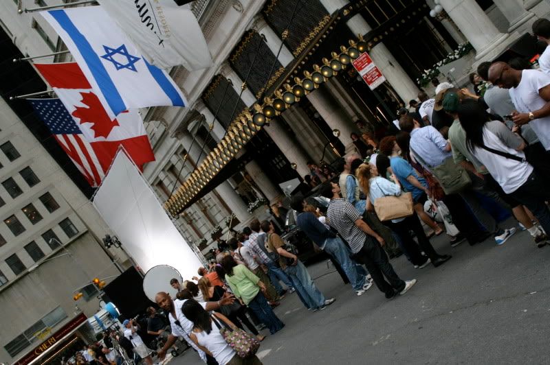 Mariah Carey at The Plaza, New York, Obsessed music video