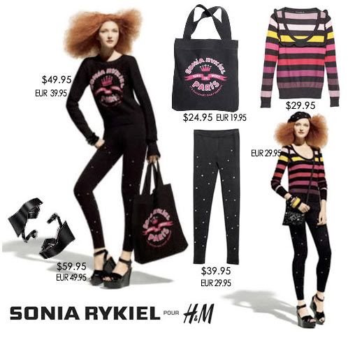 H&M, Sonia Rykiel, muoti, vaatteet