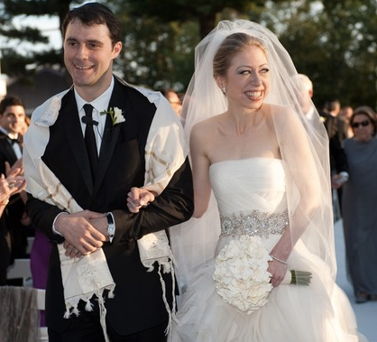 Chelsea Clinton Wedding, Hillary Clinton's dress, Chelsea Clinton Wedding Pictures, Vera Wang