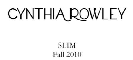 spanx, Cynthia Rowley SLIM, slimming lingerie, shapewear