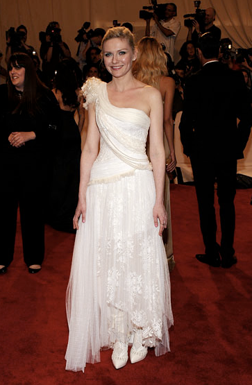 Kirsten Dunst, Rodarte for Gap, GAP red carpet, MET Gala, Met Gala 2010, red carpet dress