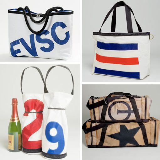 sailcloth bags, Ella Vickers, recycled bags, eco friendly bags, travel bags