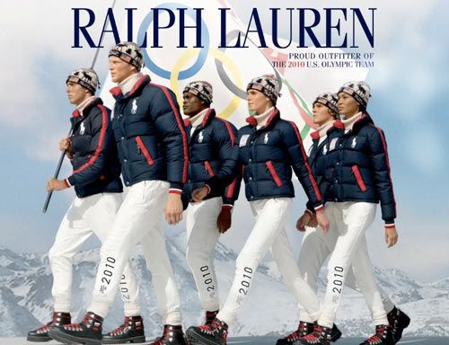 Olympic fashion, Olympic uniform, Burton Olympic Uniform, Ralph Lauren Olympic Collection, Ralph Lauren Olympic clothing 2010, Winter Games 2010