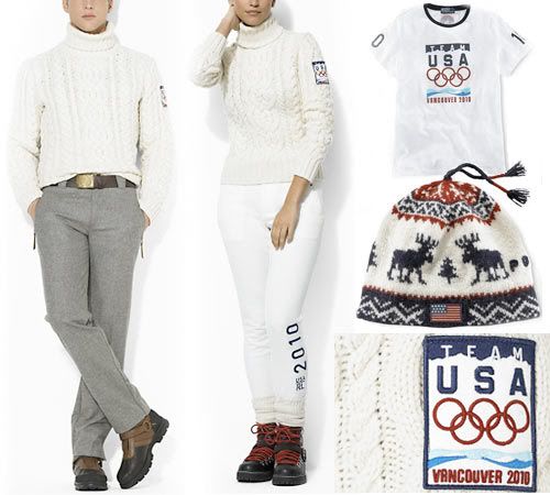Olympic fashion, Olympic uniform, Burton Olympic Uniform, Ralph Lauren Olympic Collection, Ralph Lauren Olympic clothing 2010, Winter Games 2010