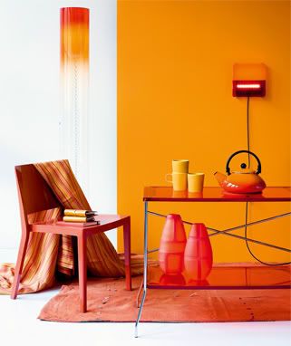 Orange Paint and Decorating Ideas