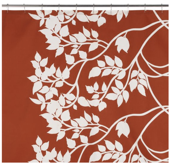 fall decorating ideas, bird decor, tree decorating products, marimekko shower curtain