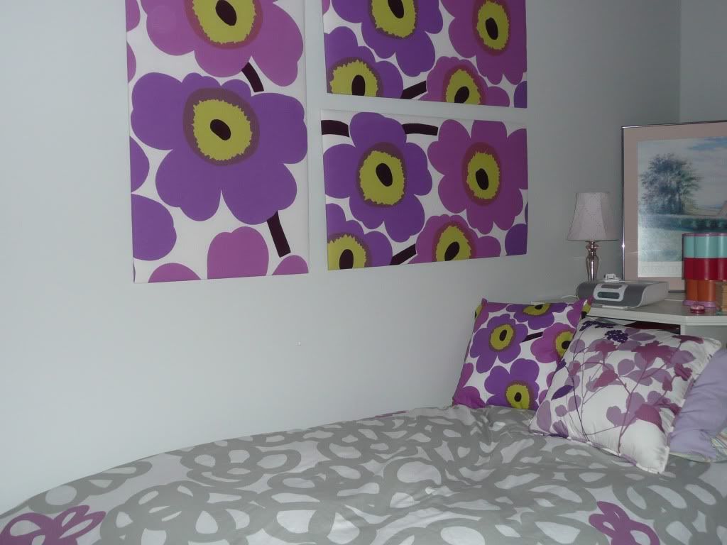 I love how Julia decorated her daughter's room with Marimekko's famous 