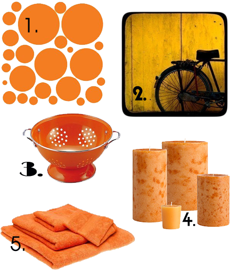 Trendy Orange Decorating Ideas | Skimbaco Lifestyle | online magazine