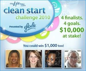 Lifetime Clean Start Challenge, clean start, Lifetime Moms, My Lifetime Sweepstakes