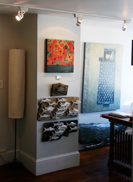 Karen Tusinski, Rockport Gallery, art in Rockport, poppy art