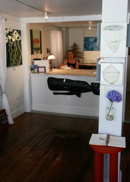 Karen Tusinski, Rockport Gallery, art in Rockport, poppy art