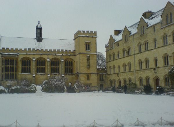 College in Winter