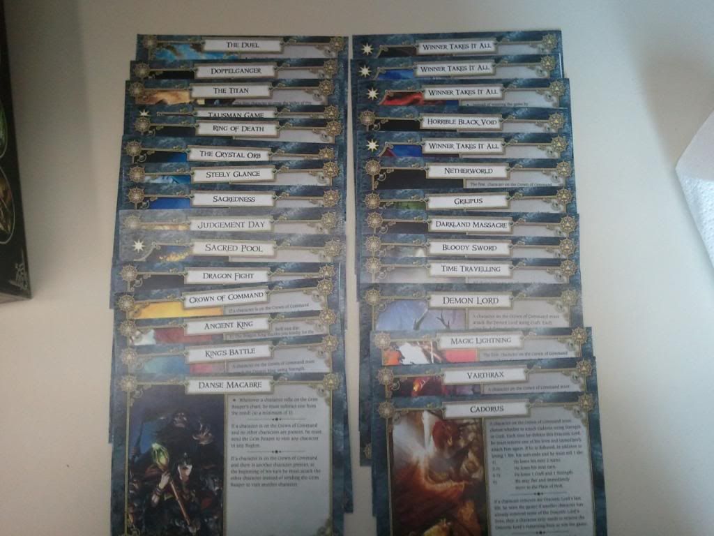 Alternative ending cards